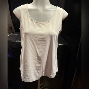 Chico's Cream (off-white) Sleeveless Tank Top Chico’s size 1 is an 8 women’s